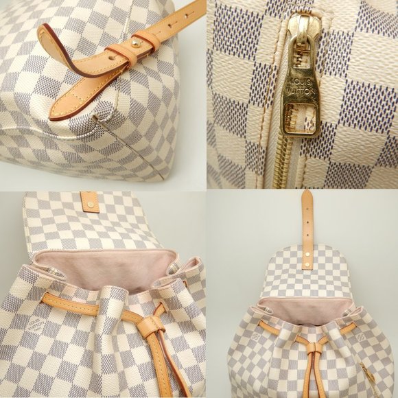 Louis Vuitton Damier Azur Sperone Backpack - Picture 5 of 8